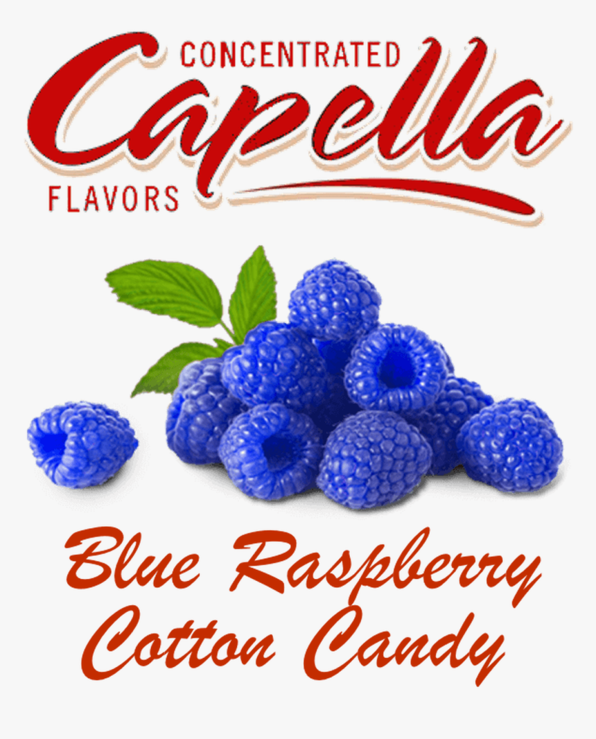 Blue Raspberry Cotton Candy By Capella Flavor Drops - Frutti Di Bosco, HD Png Download, Free Download