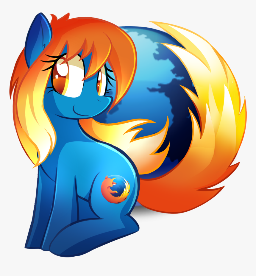 Rainbow Dash Applejack Pony Mammal Vertebrate Cartoon - Firefox Mlp, HD Png Download, Free Download