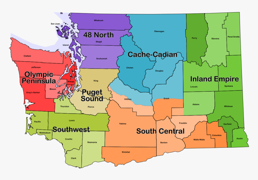 Washington State Png, Transparent Png, Free Download