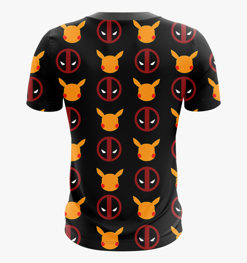 Pikapool Deadpool And Pikachu Unisex 3d T Shirt Fullprinted - Deadpool, HD Png Download, Free Download