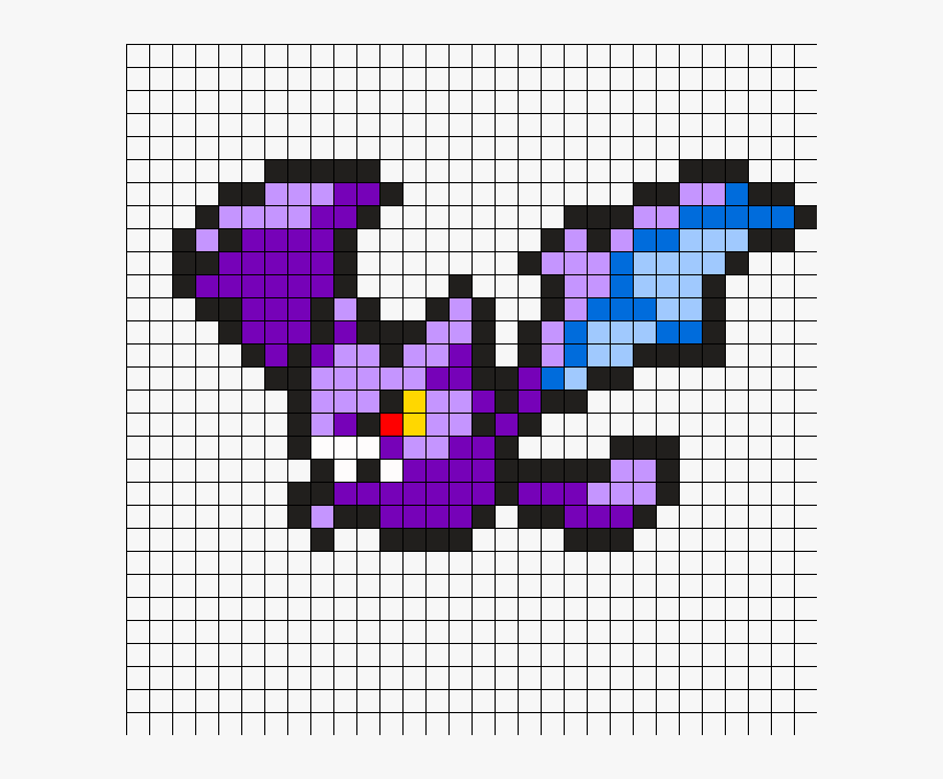 Pixel Art Pokemon Crobat, HD Png Download, Free Download