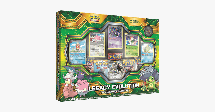 Pokemon Legacy Evolution Pin Collection, HD Png Download, Free Download