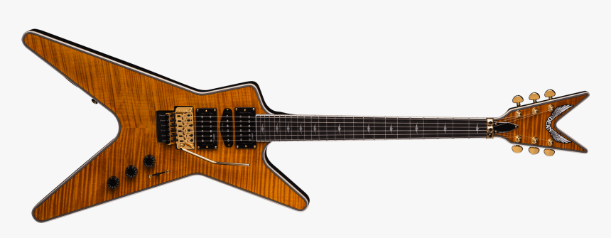 Electric Guitar Png Image - Ml Switchblade Floyd Hsh Trans Amber, Transparent Png, Free Download