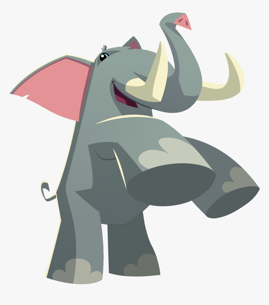 Renovated Art Elephant - Animal Jam Elephant Png, Transparent Png, Free Download