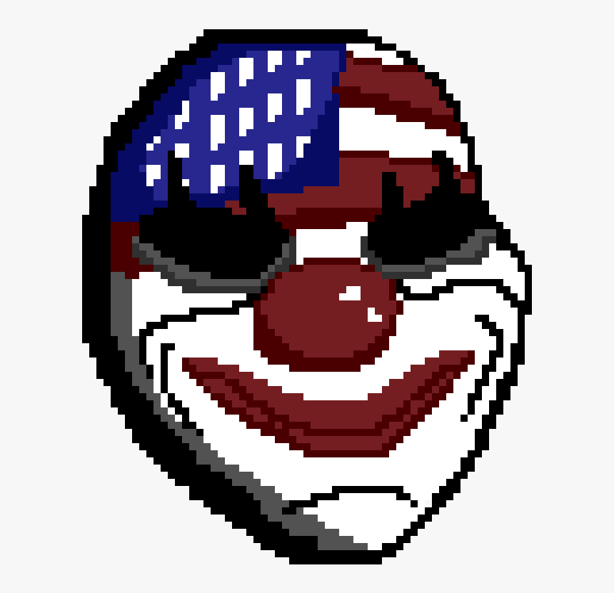 Payday 2 Pixel Art, HD Png Download, Free Download