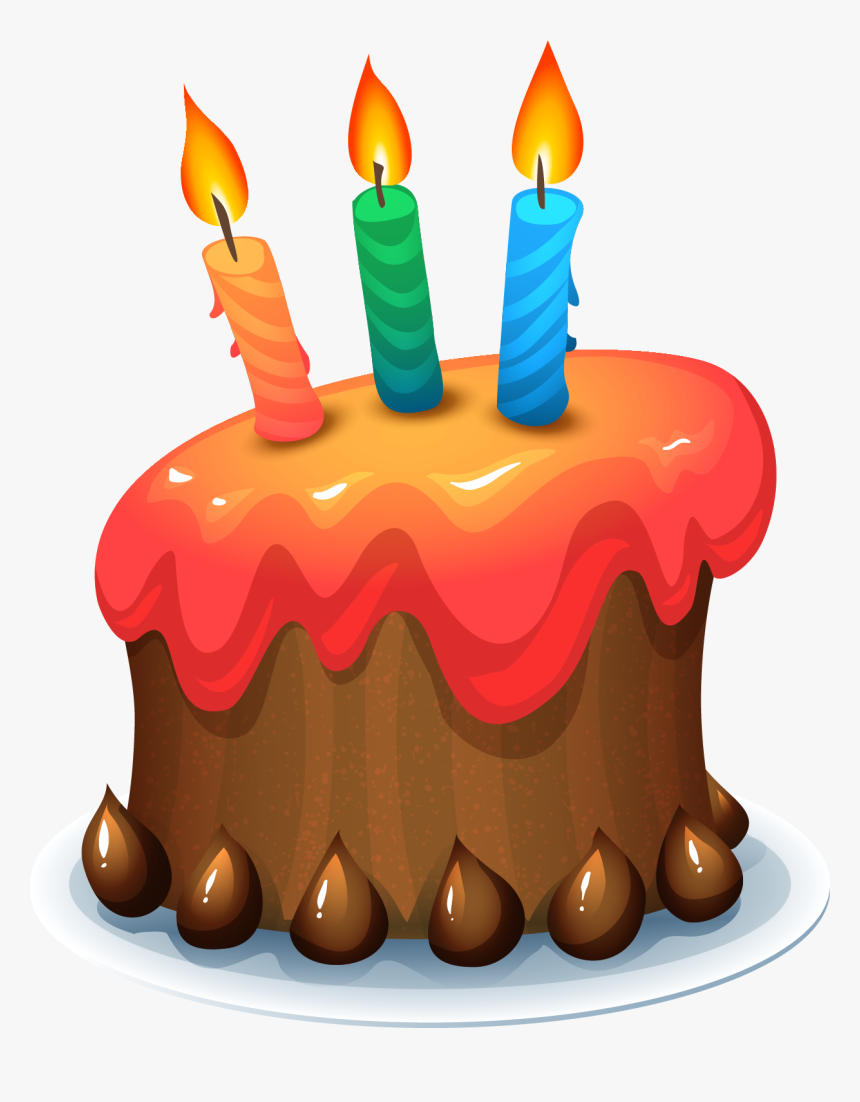 Clipart Birthday Cake Png, Transparent Png - kindpng