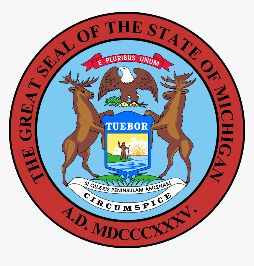 Michigan State Seal, HD Png Download, Free Download