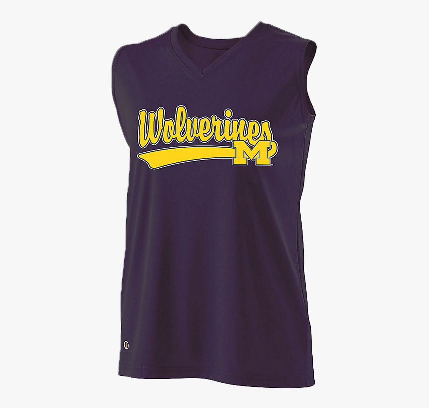 Holloway Michigan Wolverines Curve Ladies Jersey - Active Tank, HD Png Download, Free Download