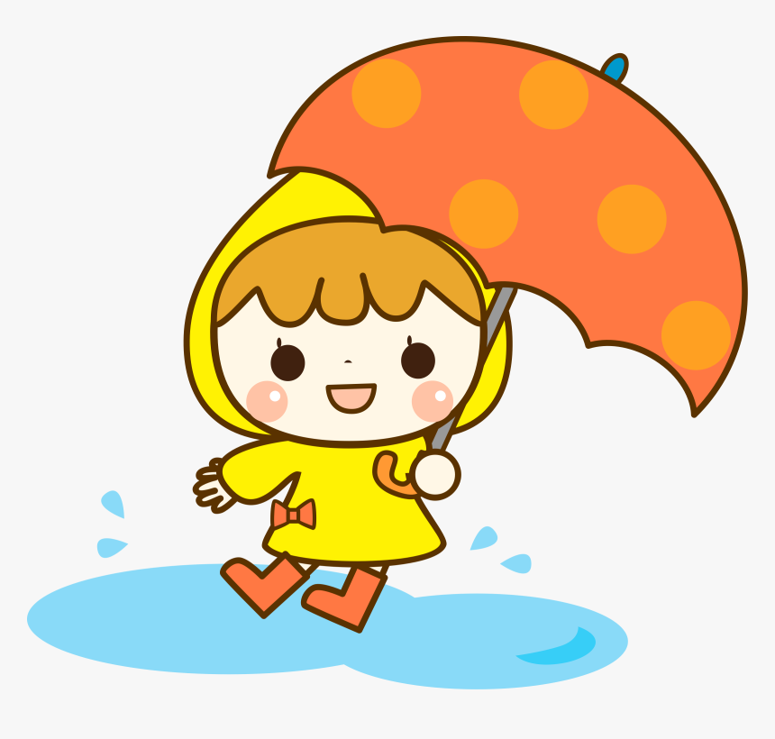 Clipart Girl With Umbrella Clipart Girl With Umbrella - Girl With Umbrella Clipart, HD Png Download, Free Download