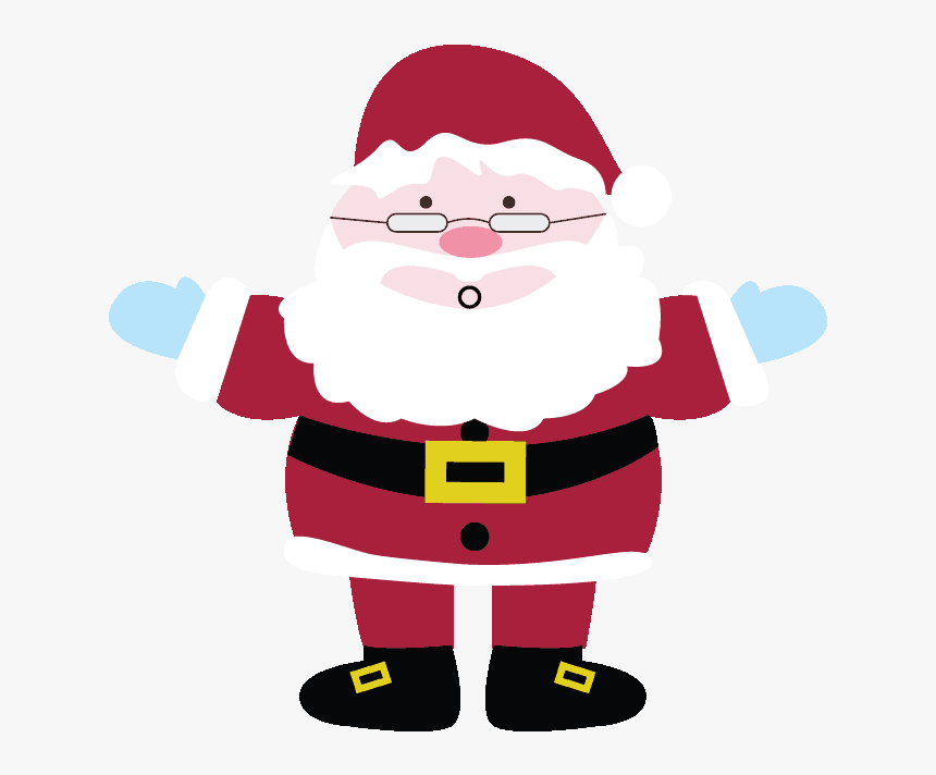 Santa Claus Gif Transparent, HD Png Download - 519x595 PNG 