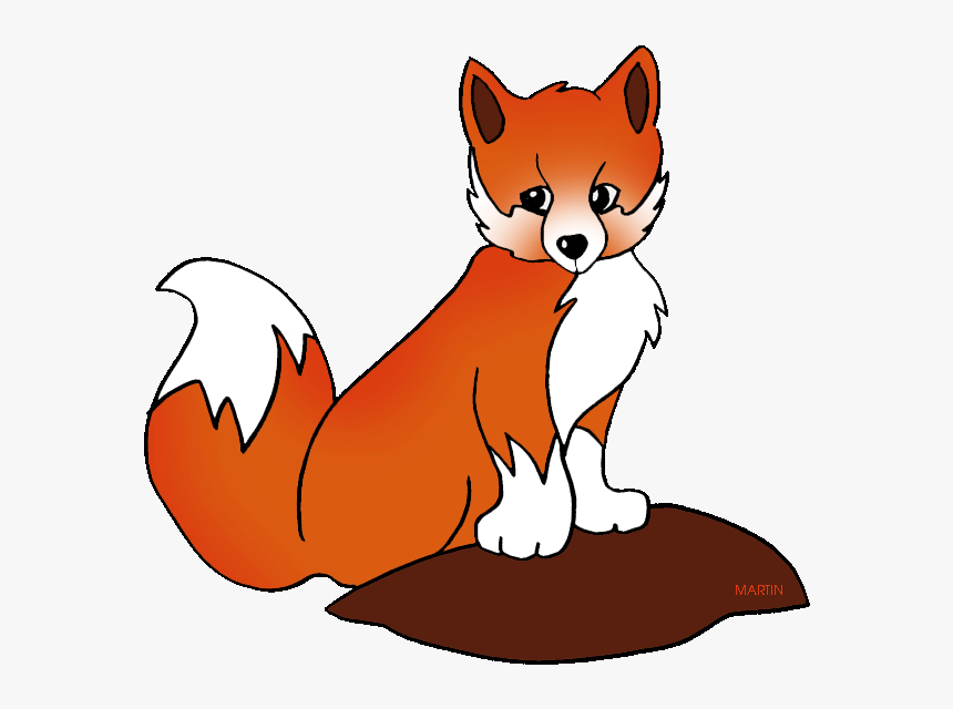 Red Fox Clipart Winter Fox - Fox Clipart, HD Png Download, Free Download