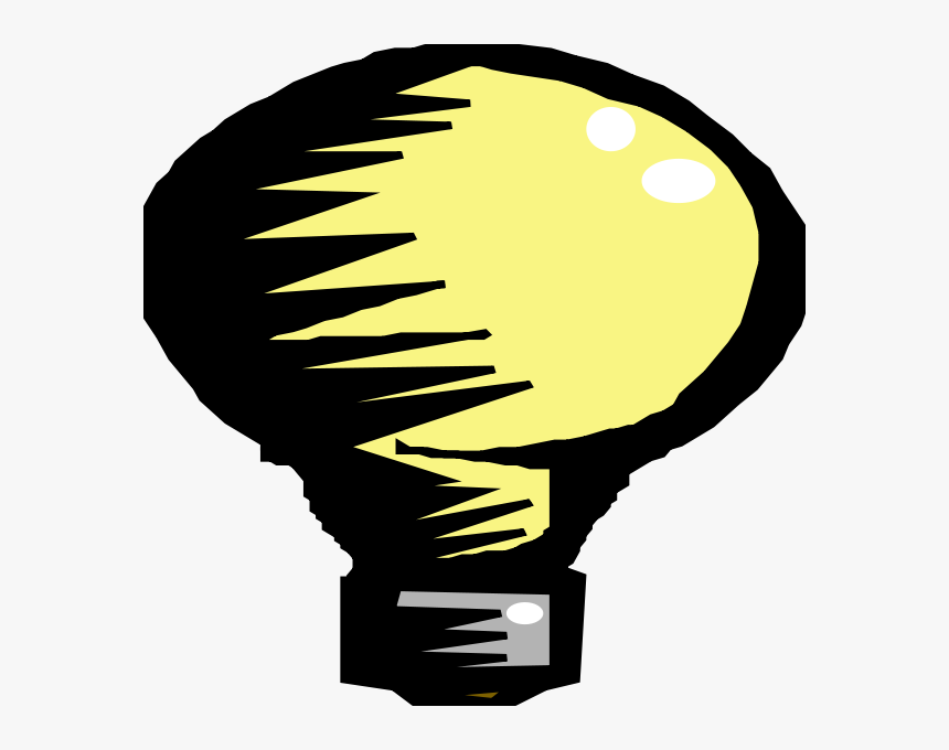 Light Bulb 1 Png Clip Arts - Vector Lightning Bulb, Transparent Png, Free Download