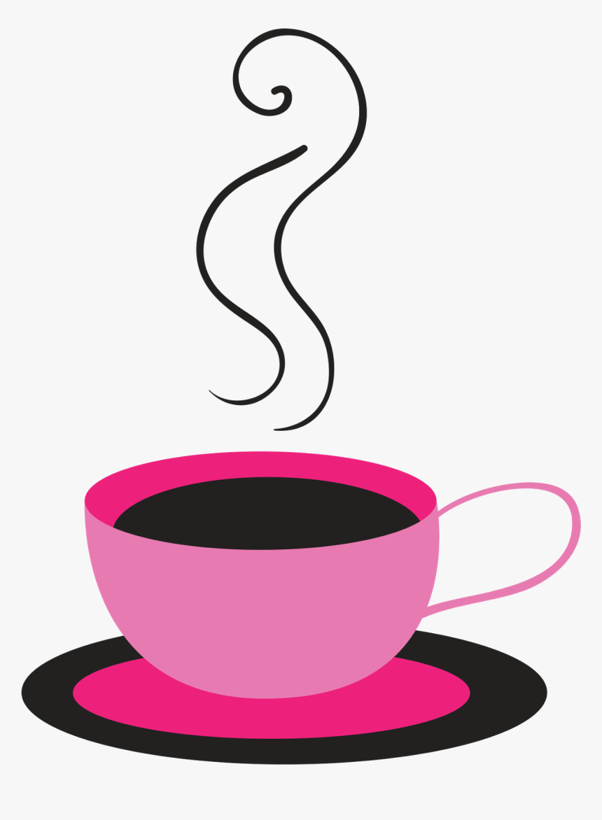 Pink Coffee Cup Clipart - Paris Clipart, HD Png Download, Free Download