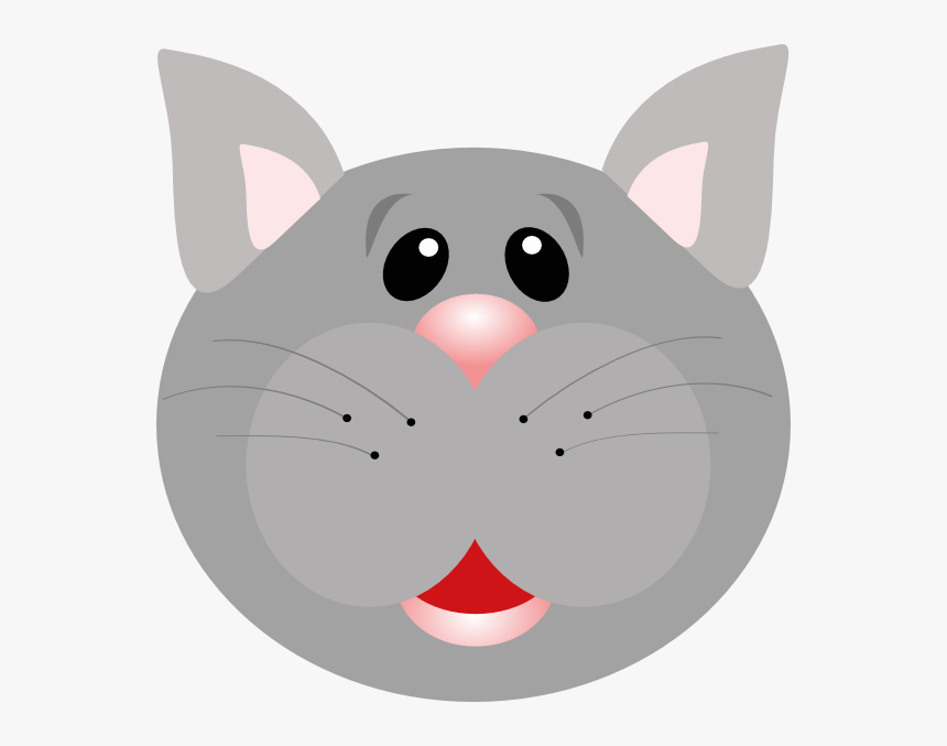 Cat Svg Clip Arts - Cat Face Clipart Png, Transparent Png, Free Download