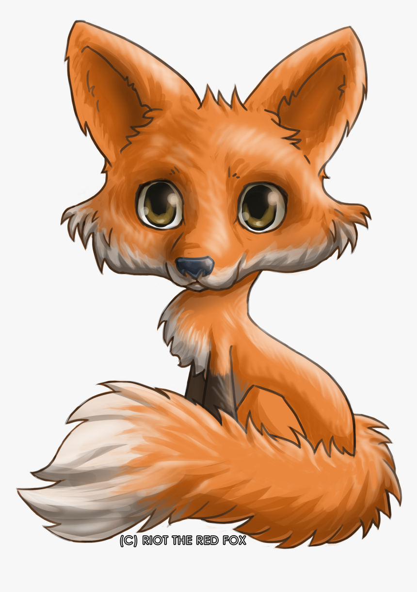 Clip Art Riot The Chibi Artworktee - Chibi Red Fox, HD Png Download, Free Download