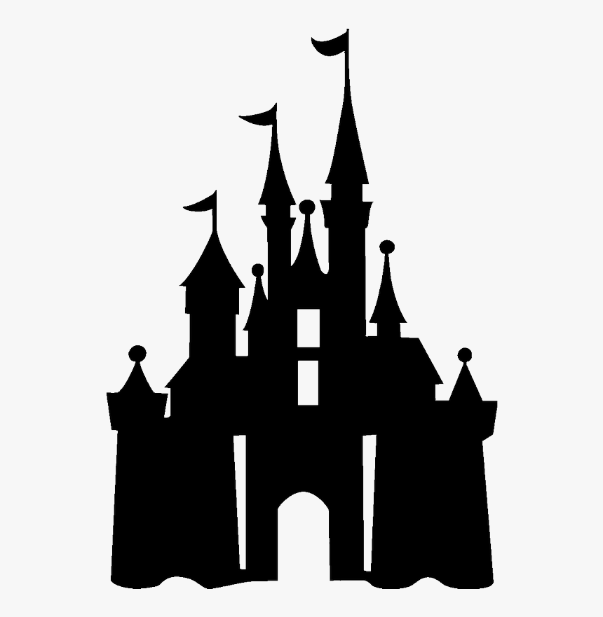 Sticker Design Chateau De Princesse Ambiance Sticker - Clipart Disney Castle, HD Png Download, Free Download