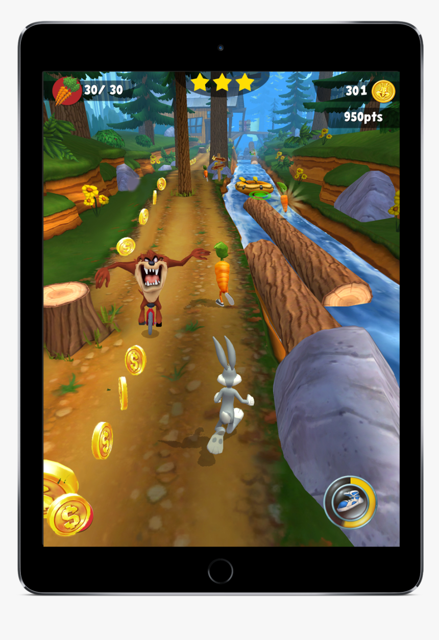 Bugs Bunny Level In Looney Tunes Dash - Tablet Computer, HD Png Download, Free Download