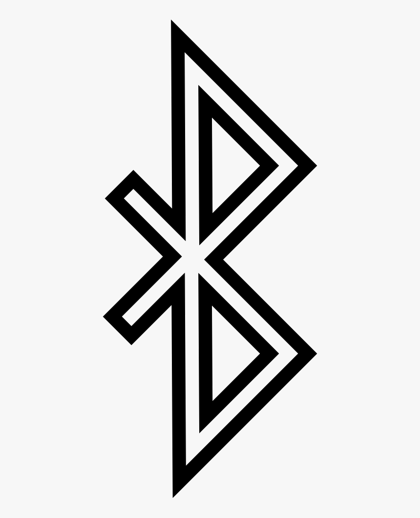 Transparent Bluetooth Symbol Png Line Drawing Bluetooth Png Download Kindpng