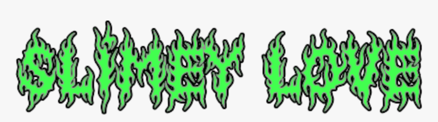 #slime #slatt #love #green, HD Png Download, Free Download