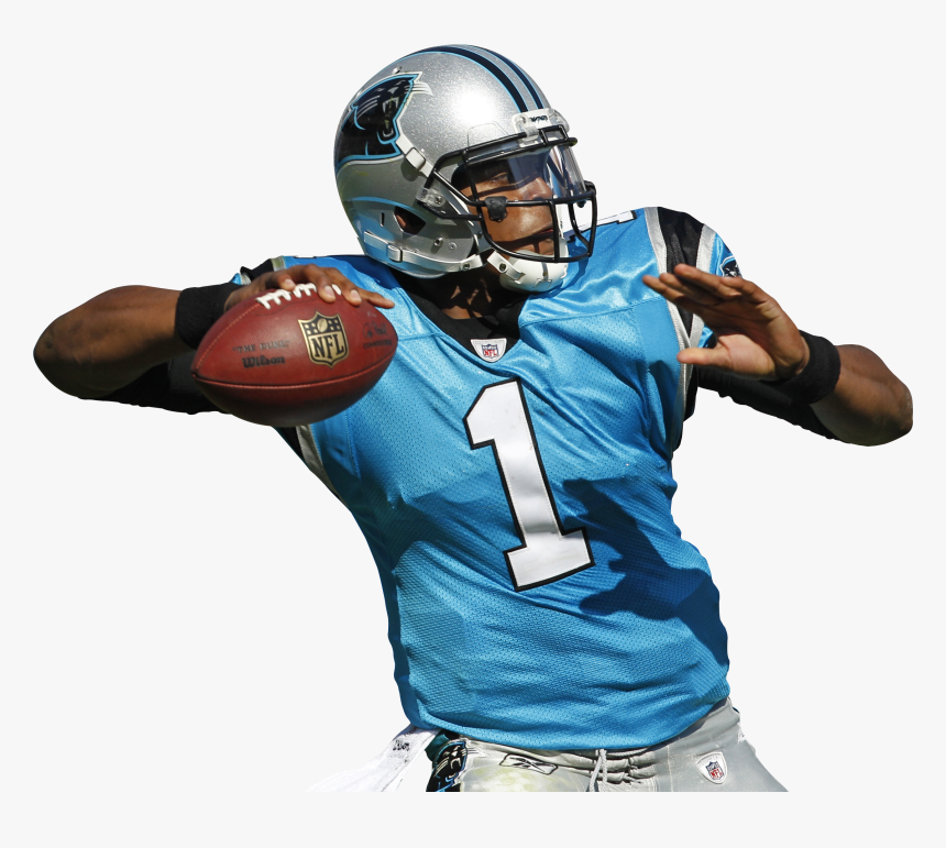 Transparent Carolina Panthers Png - Cam Newton Cut Out, Png Download, Free Download