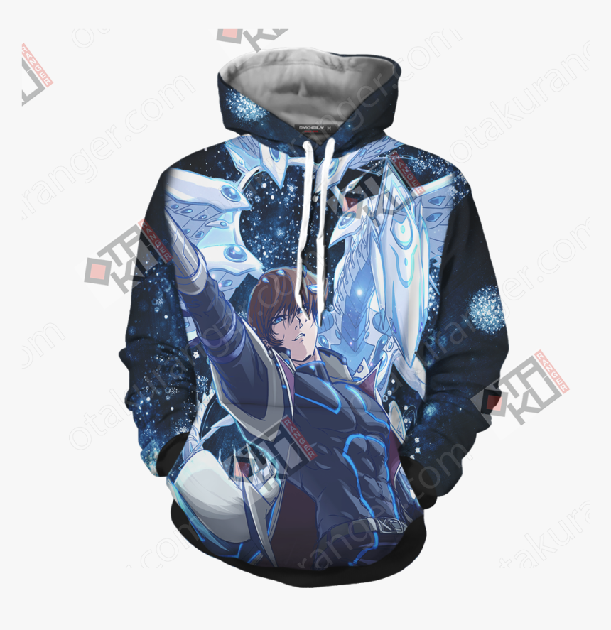 Yu Gi Oh Seto Kaiba And Blue-eyes White Dragon Unisex - Seven Deadly Sins Pullover, HD Png Download, Free Download