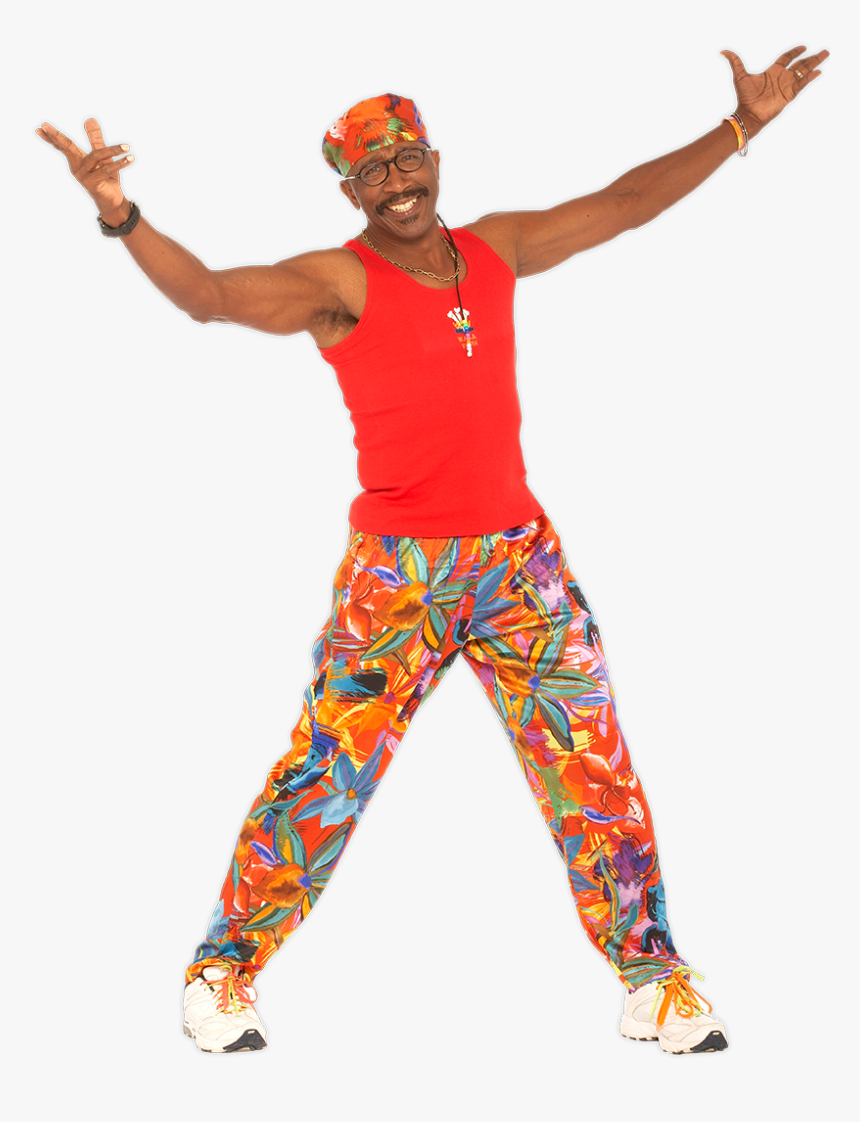 Active Person Png - Mr Motivator Then And Now, Transparent Png, Free Download