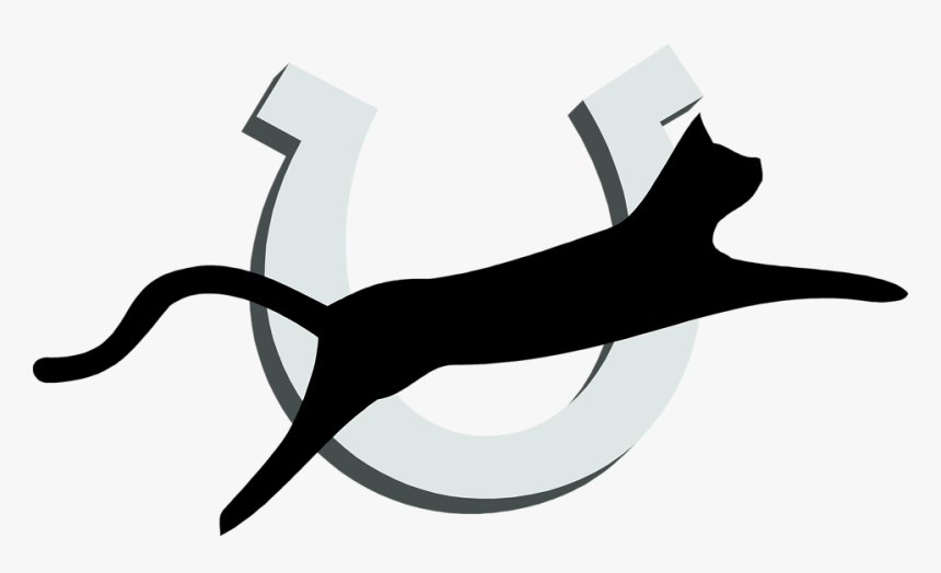 Transparent Jumping Cat Png - Jumping Cats Silhouette Png, Png Download, Free Download