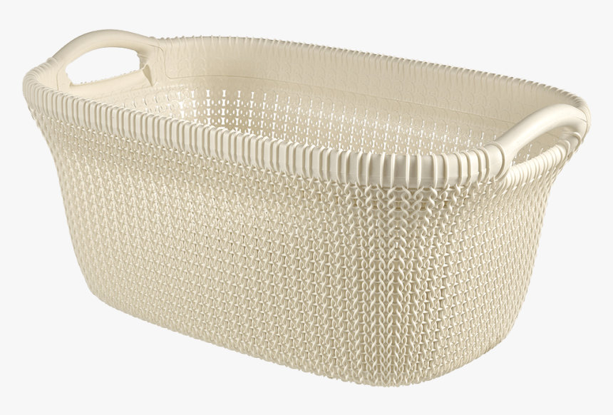 Curver Laundry Basket Grey Knit, HD Png Download, Free Download