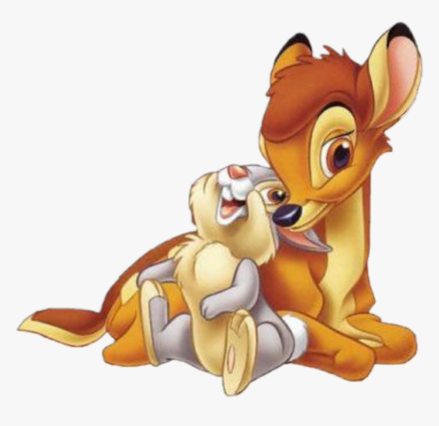 #sticker #disney #bambi #thumper #cute - Cute Bambi And Thumper, HD Png Download, Free Download