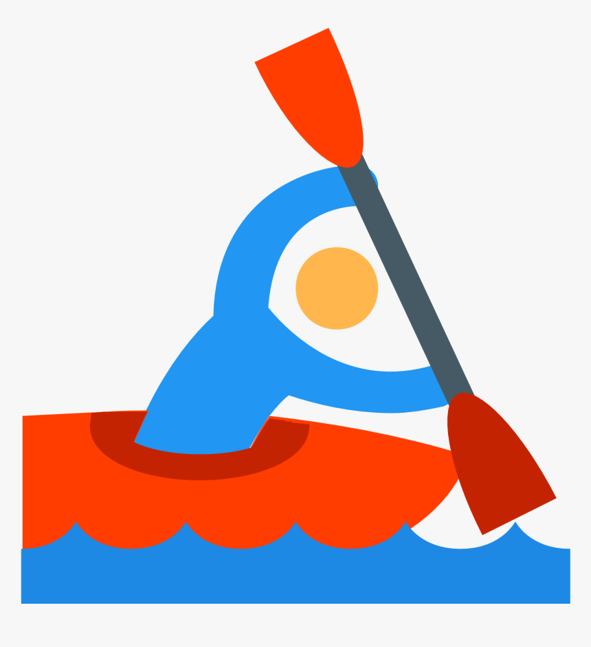 Canoe Slalom Canoeing And Kayaking Clip Art, HD Png Download, Free Download