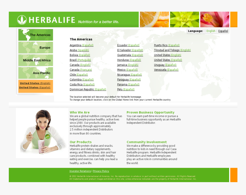 Herbalife Internacional, HD Png Download, Free Download