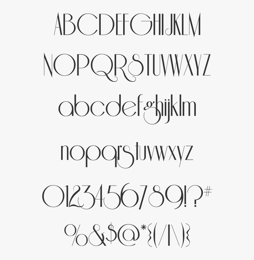 Transparent Calligraphy Designs Png - Font Ideas, Png Download, Free Download