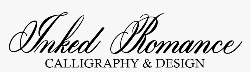 Inked Romance Calligraphy & Design - Calligraphy, HD Png Download, Free Download