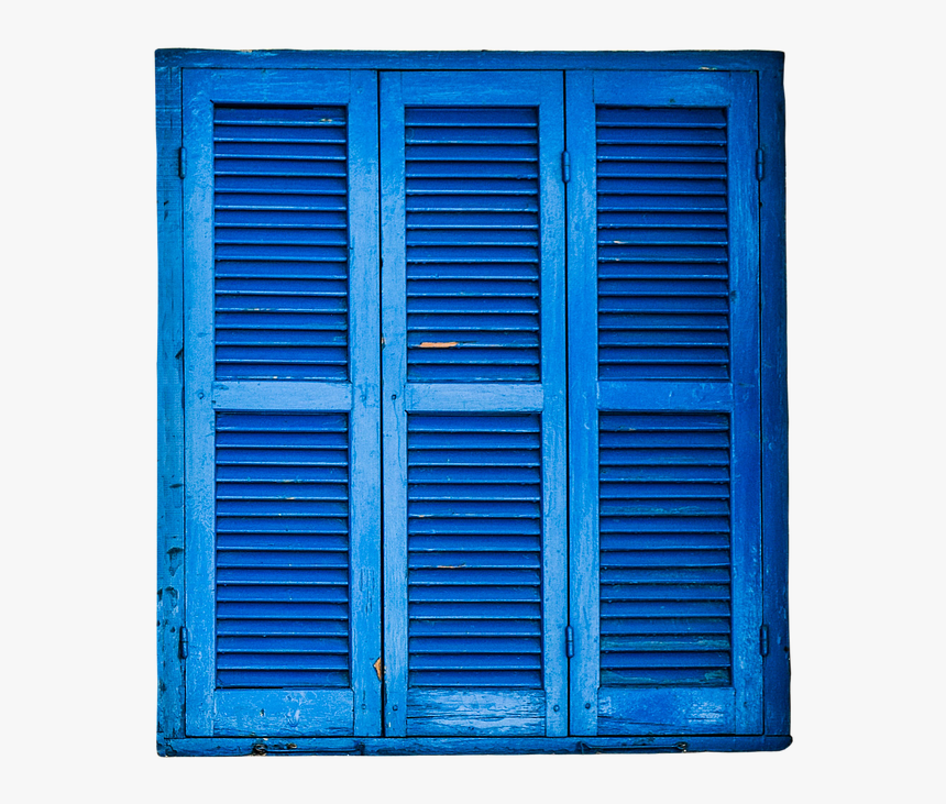 Shutter, Blue, Wood, Old, Architecture, Closed - Blue Wood Window Png, Transparent Png, Free Download