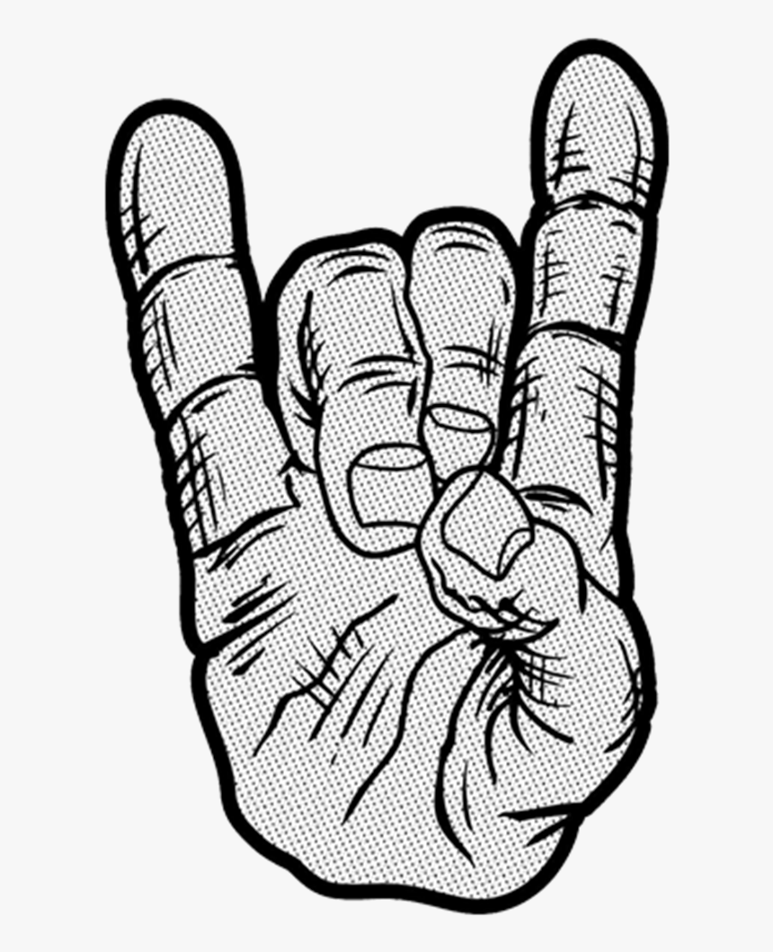 Img - Heavy Metal Horns Png, Transparent Png, Free Download