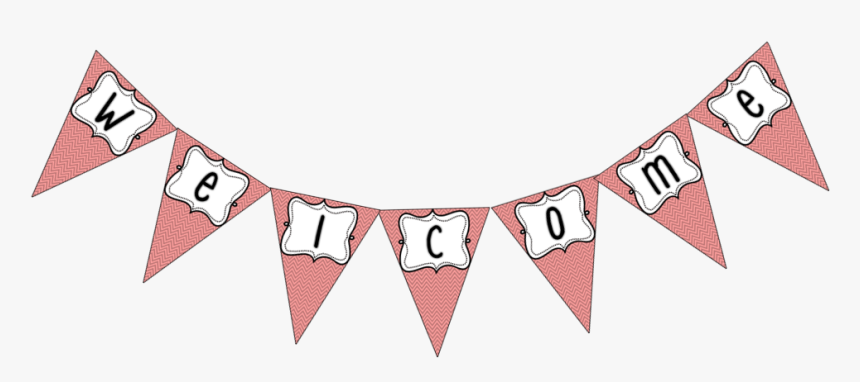 Cute Welcome Banner , Png Download - Welcome Banner No Background,  Transparent Png - kindpng