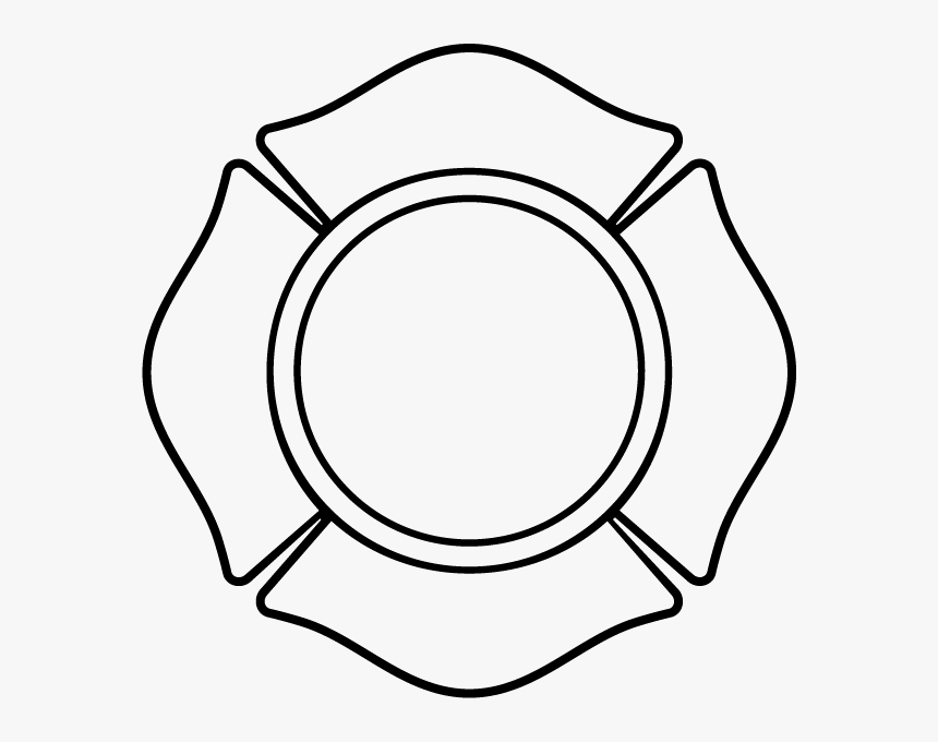 Fire Department Badge Template, HD Png Download - kindpng