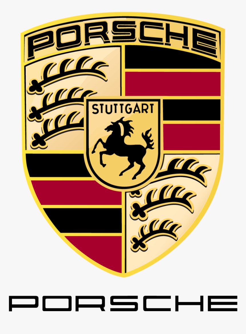 Porsche Logo Emblem Shield Vector - Porsche Logo 2018, HD Png Download, Free Download