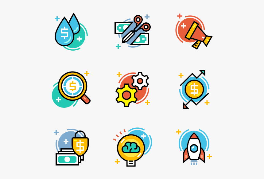 Entrepreneur Line Color - Entrepreneur Icons, HD Png Download, Free Download