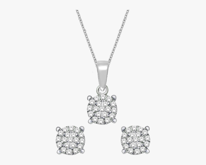 png diamond pendant set