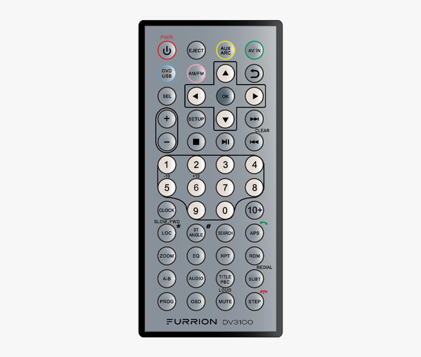 Furrion Dv3300 Remote, HD Png Download, Free Download