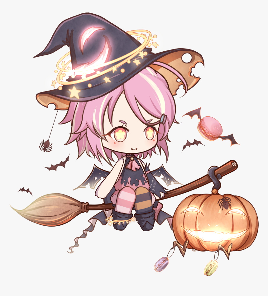 Sprite Macaron Witchofheats - Food Fantasy Macaron Witch, HD Png Download, Free Download