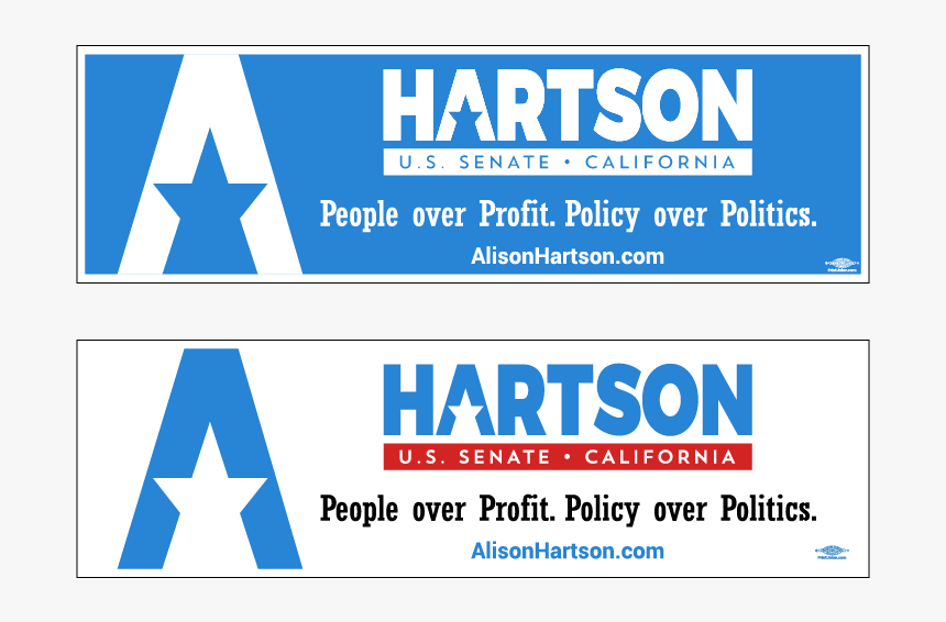 Allison Hartson Bumper Stickers Group - Triangle, HD Png Download, Free Download