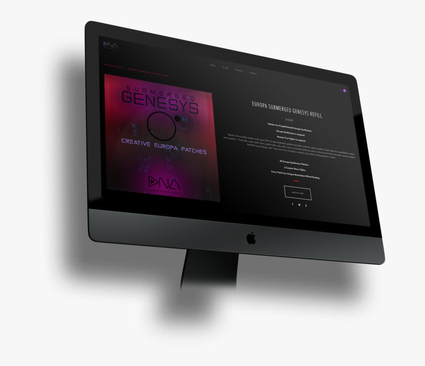 Single Imac Mockup - Led-backlit Lcd Display, HD Png Download, Free Download