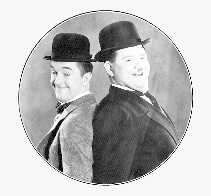 Stan Laurel And Oliver Hardy, Promotional Shot - Laurel And Hardy, HD Png Download, Free Download