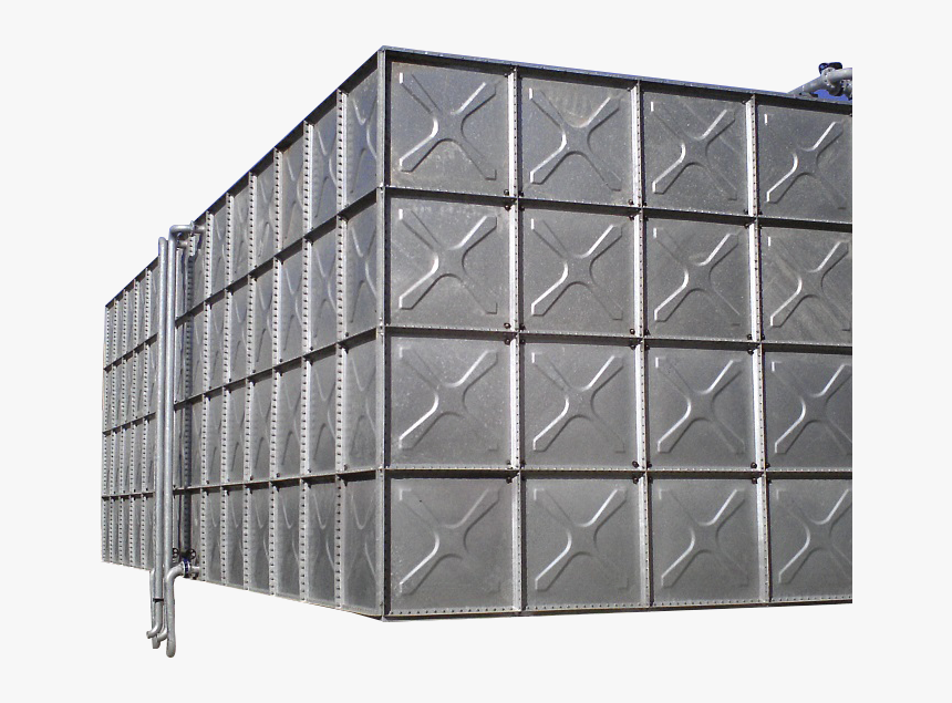 50m3 Elevated Steel Galvanized Water Tank With Steel, HD Png Download, Free Download