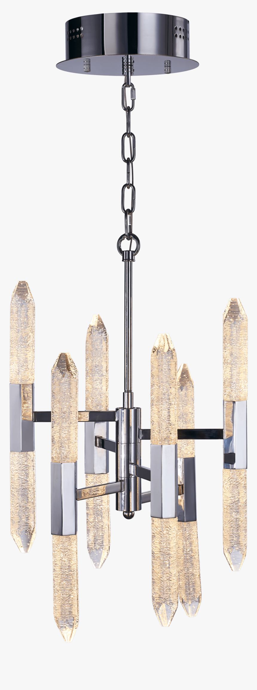 Shard 12 Light Adjustable Chandelier - Chandelier, HD Png Download, Free Download