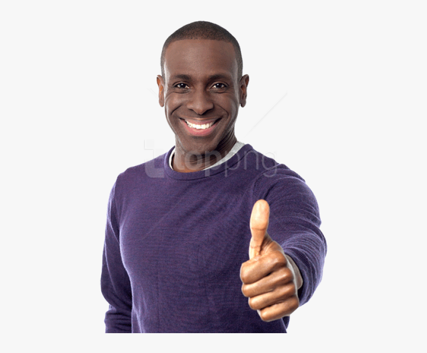 Signal,photography,sign Language - Black Man Transparent Background, HD Png Download, Free Download