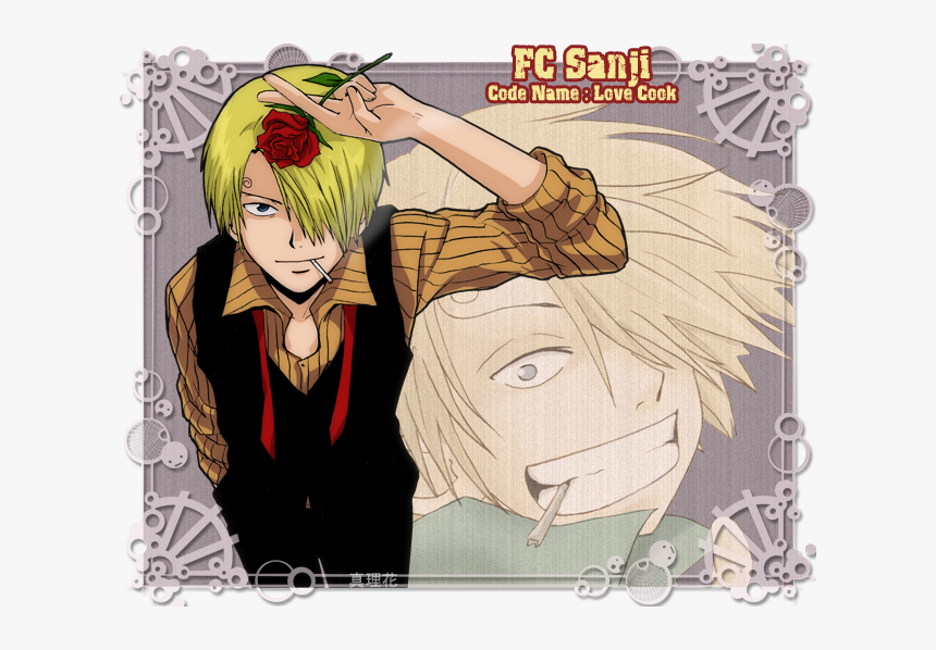 Sanji One Piece Png Download انمي ون بيس سانجي Transparent Png Kindpng - sanjis hair roblox