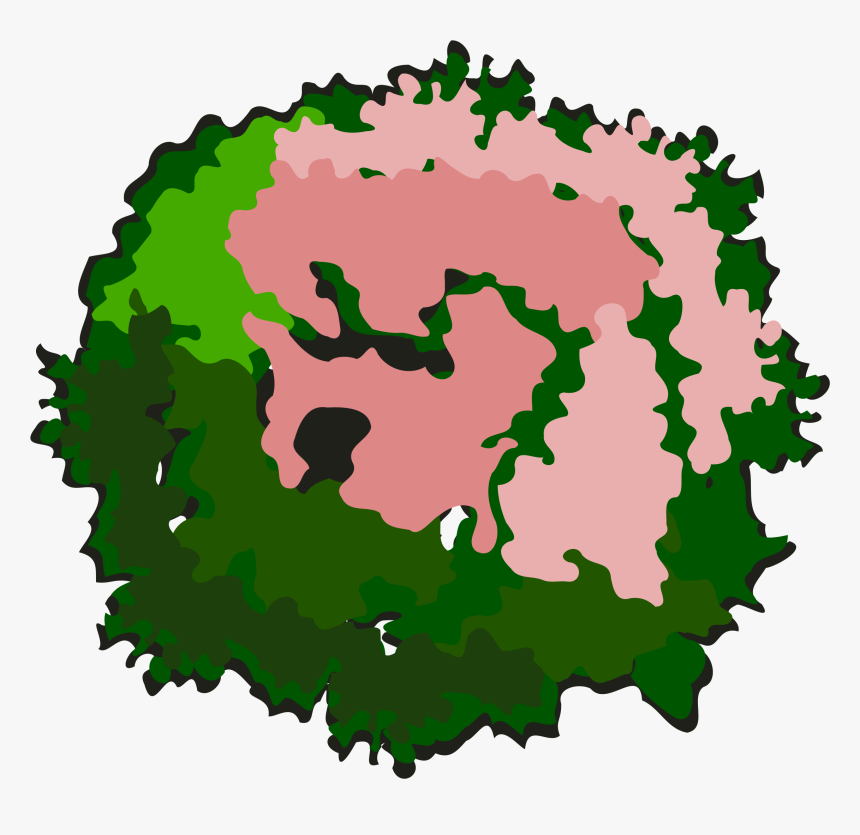 Tree-30a Clip Arts - Tree Top View Icon Png, Transparent Png, Free Download